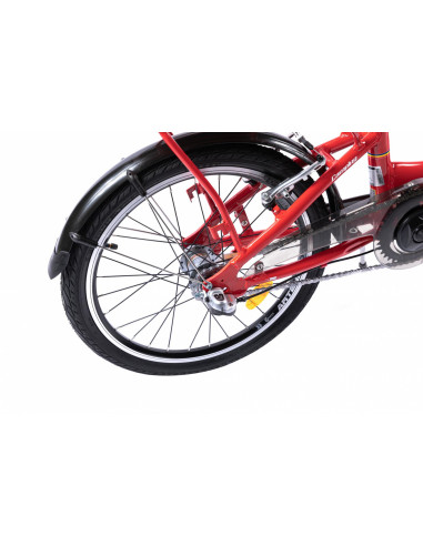 Bicicleta Pliabila Pegas Camping 3S Rosu Corsa (