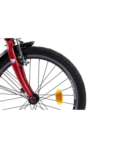Bicicleta Pliabila Pegas Camping 3S Rosu Corsa (