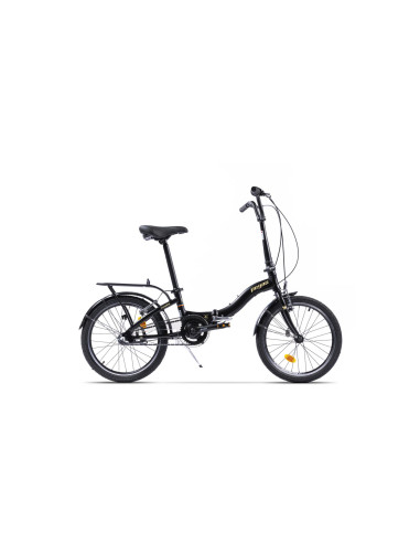 Bicicleta Pliabila Pegas Camping 3S Negru Mat (