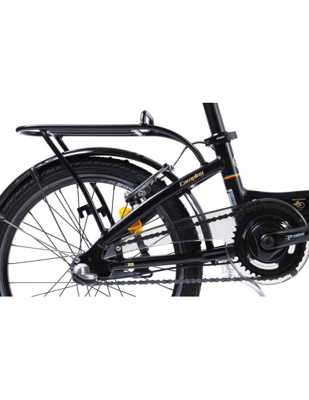 Bicicleta Pliabila Pegas Camping 3S Negru Mat (