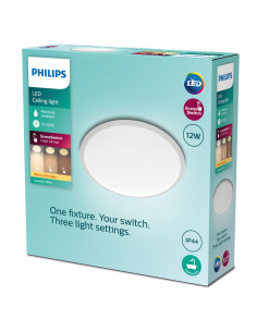 Plafoniera LED Philips Cavanal, 12W, 1200 lm, 3 trepte de