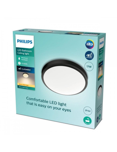 Plafoniera LED Philips Doris CL257, 17W, 1500 lm, lumina calda