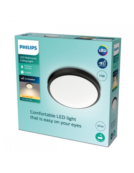 Plafoniera LED Philips Doris CL257, 17W, 1500 lm, lumina calda