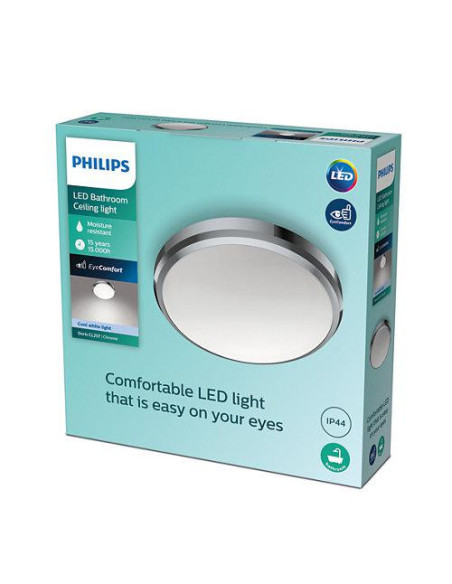 Plafoniera LED Philips Doris CL257, 6W, 640 lm, lumina neutra