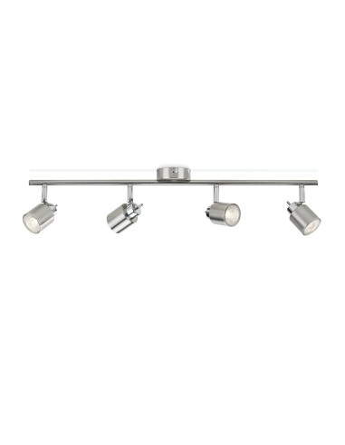 Spot Philips Essentials Meranti, 4xGU10, IP20, 10x69x15.5cm
