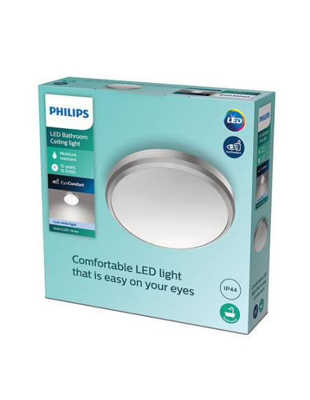 Plafoniera LED Philips Doris CL257, 6W, 640 lm, lumina neutra