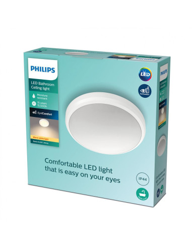 Plafoniera LED Philips Doris CL257, 6W, 600 lm, lumina calda