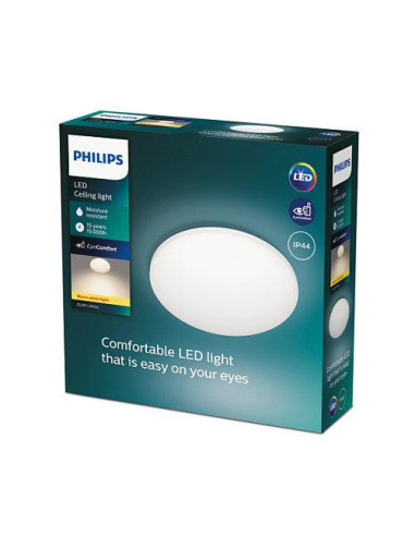 Plafoniera LED Philips CL251, 10W, 980 lm, lumina calda