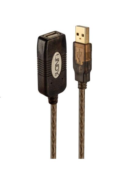 Cablu Lindy LY-42631, USB 2.0 Active Extension Cable USB A
