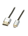 Cablu Lindy LY-41682, HDMI to Micro HDMI Cable with Ethernet