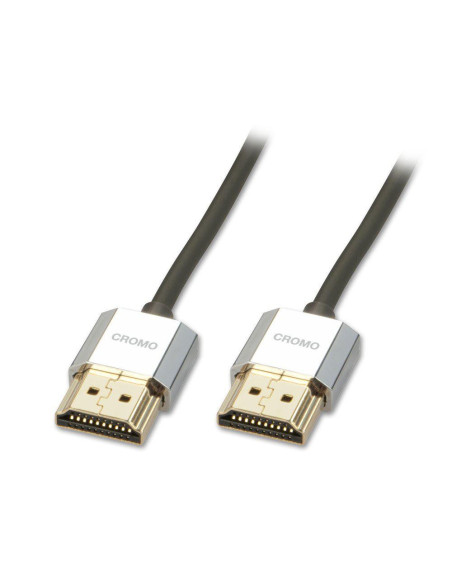 Cablu Lindy LY-41672, HDMI Cromo Slim with Ethernet