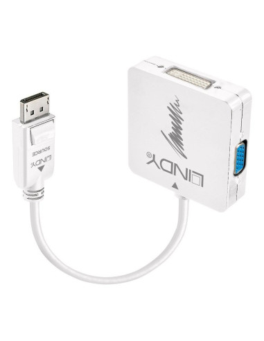 Adaptor Lindy LY-41028, DP 1.2 - HDMI, DVI, VGA,,LY-41028