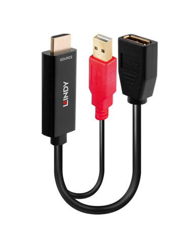 Adaptor Lindy HDMI 18G to DisplayPort,,LY-38289