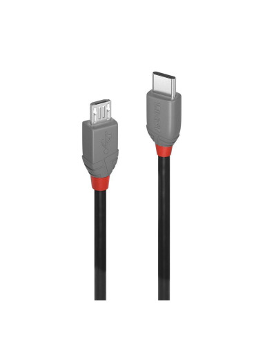 Cablu Lindy LY-36893, USB 2.0 Type C to Micro-B Cable, 3m