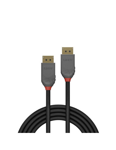 Cablu Lindy LY-36487, DisplayPort 1.1, 15m, Anthra,LY-36487
