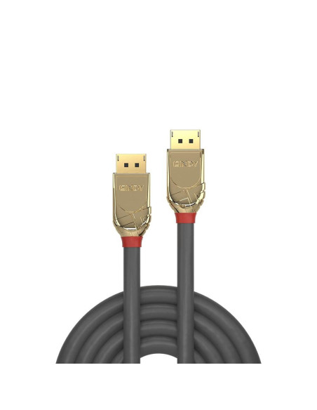 Cablu Lindy LY-36292, DisplayPort, 2m, Gold,LY-36292