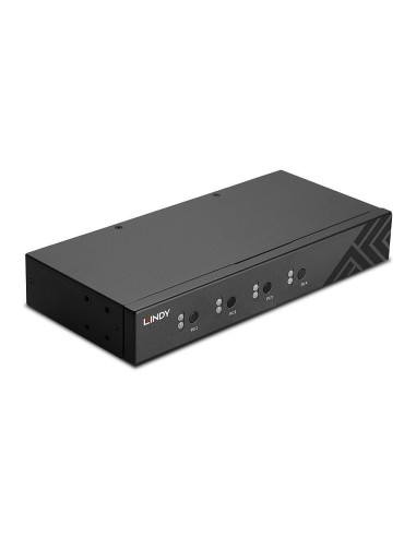 Switch Lindy LY-32166, 4 Port USB 2.0 si Audio,,LY-32166