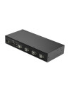 Switch Lindy LY-32166, 4 Port USB 2.0 si Audio,,LY-32166