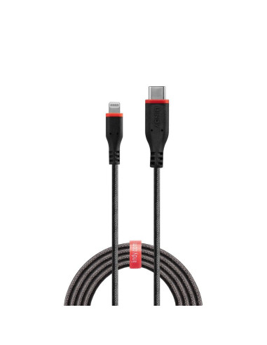 Cablu transfer si incarcare Lindy LY-31286, Type C to Lightning