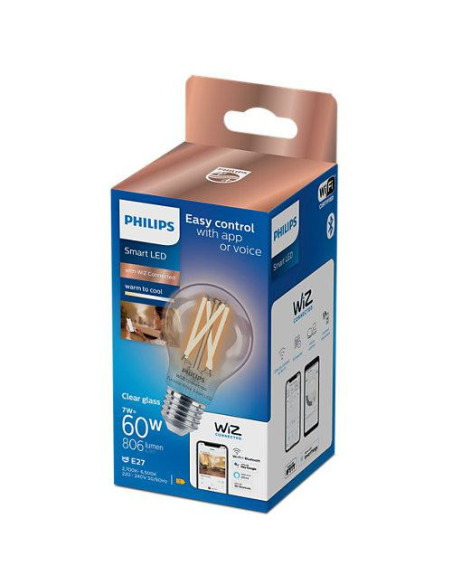 Bec LED inteligent vintage (decorativ) Philips Filament Bulb