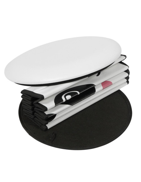 TABURET PLIABIL ROTUND,HR-FLD38-PND