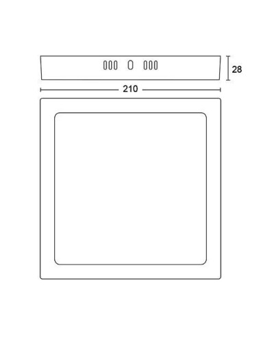 Spot LED Philips Magneos DL252 SQ, 12W, 1350 lm, lumina neutra