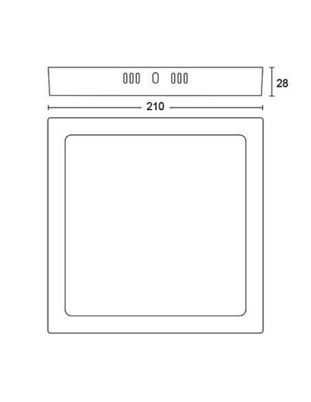 Spot LED Philips Magneos DL252 SQ, 12W, 1350 lm, lumina neutra