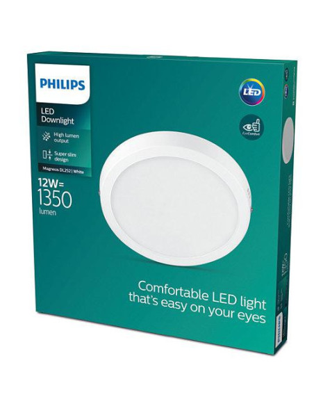 Spot Philips Magneos DL252, 12W, 1350 lm, lumina neutra