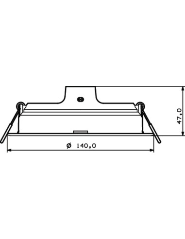 Spot LED incastrat Philips Meson, 12.5W, 960 lm, lumina rece