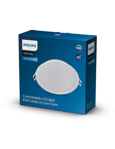 Spot LED incastrat Philips Meson, 12.5W, 960 lm, lumina rece