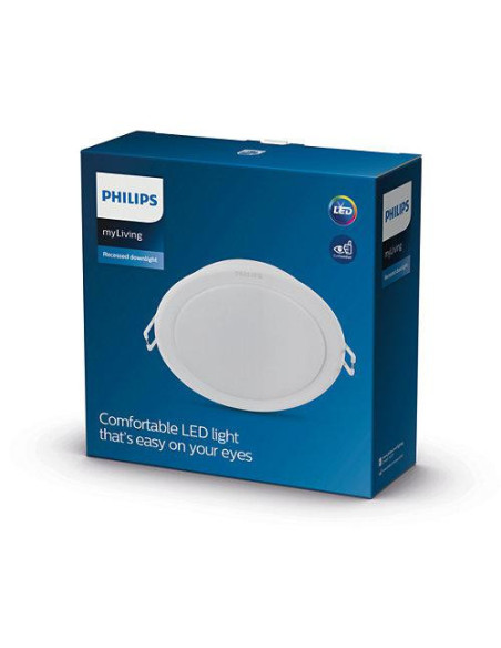 Spot LED incastrat Philips Meson, 12.5W, 960 lm, lumina rece