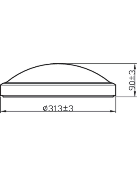 Plafoniera LED Philips Doris CL257, 17W, 1500 lm, lumina calda