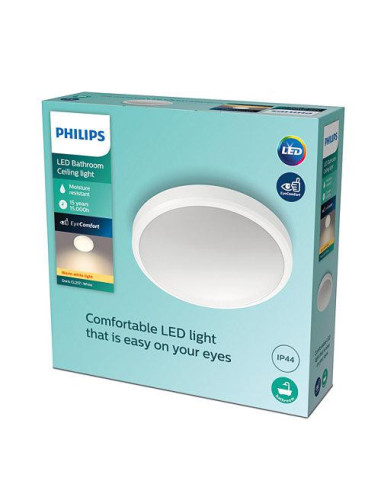 Plafoniera LED Philips Doris CL257, 17W, 1500 lm, lumina calda