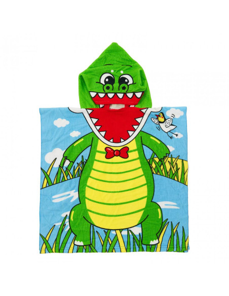 Prosop Poncho plaja copii,HR-PONCHO-120