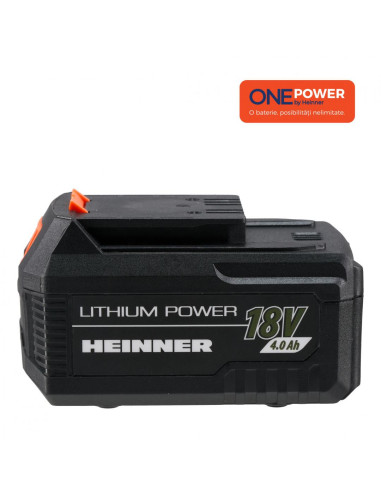 ONE POWER by HEINNER ACUMULATOR 18V 4.0Ah,HR-LAC002 ONE POWER by HEINNER ACUMULATOR 18V 4.0Ah,HR-LAC002