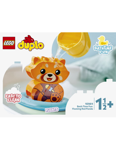 DISTRACTIE BAIE: PANDA ROSU, LEGO,6379248