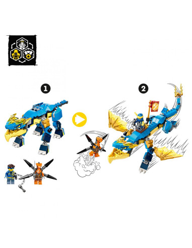 DRAGONUL EVO TUNET AL LUI JAY,LEGO,6371134