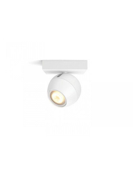 Spot LED Philips Hue Buckram, Bluetooth, GU10, 5W (50W), 350