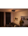 Spot LED Cvadruplu Philips Hue Buckram, Bluetooth, 4xGU10