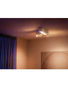 Plafoniera LED RGB Philips Hue Centris, Bluetooth, cu 3xGU10