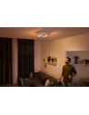 Spot LED Cvadruplu Philips Hue Buckram, Bluetooth, 4xGU10