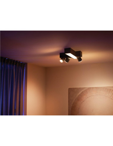 Plafoniera LED RGB Philips Hue Centris, Bluetooth, cu 3xGU10