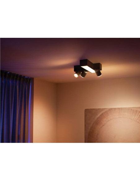 Plafoniera LED RGB Philips Hue Centris, Bluetooth, cu 3xGU10