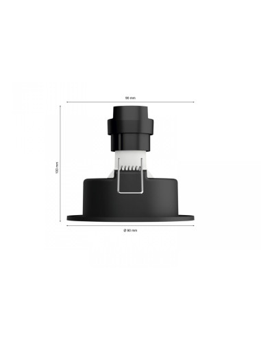 Spot LED RGB incastrat Philips Hue Centura, Bluetooth, GU10