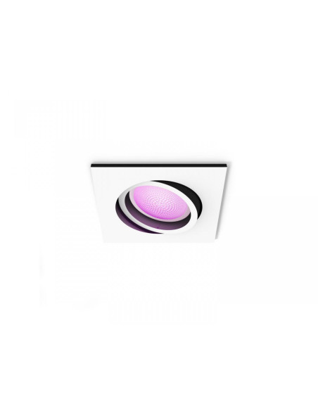 Spot LED RGB incastrat Philips Hue Centura, Bluetooth, GU10