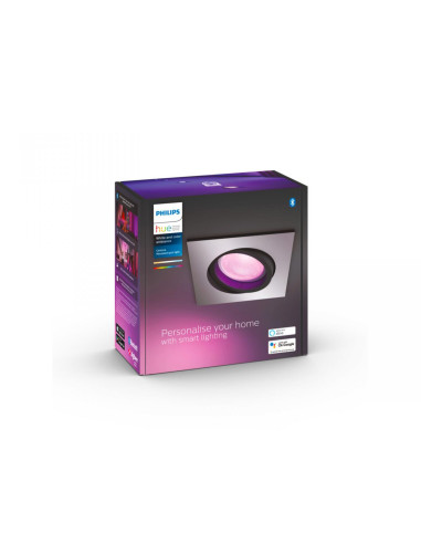Spot LED RGB incastrat Philips Hue Centura, Bluetooth, GU10
