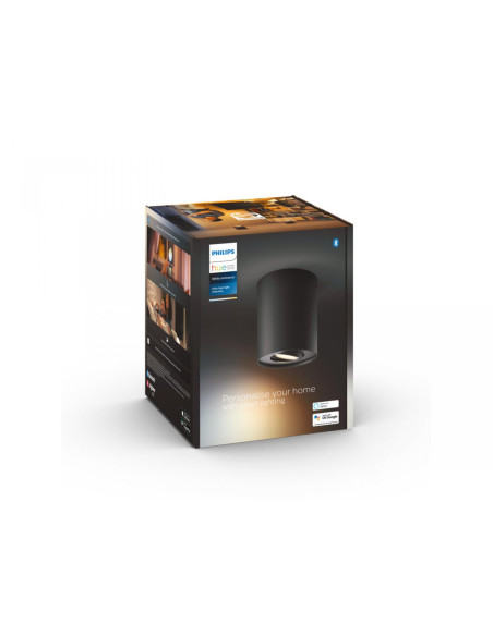 Spot LED Philips Hue Pillar, Bluetooth, GU10, 5W (50W), 350 lm