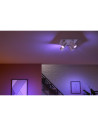 Spot LED RGB Cvadruplu Philips Hue Argenta, Bluetooth, 4xGU10