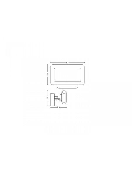Proiector LED inteligent Philips Hue Welcome, 20.5W (80W), 2300