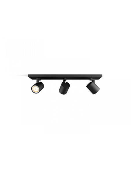 Spot LED Triplu Philips Hue Runner, Bluetooth, 3xGU10, 3x5.5W